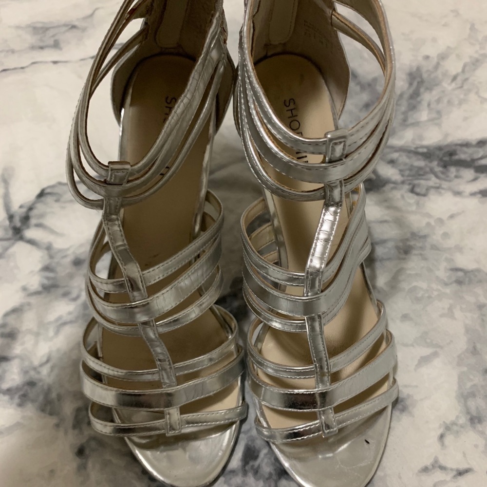 Shoemint Aldo Silver heels